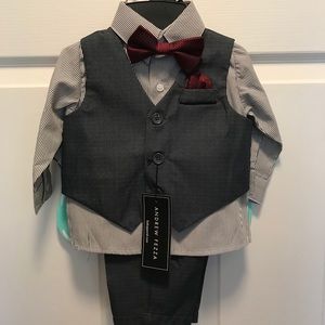 Andrew Fezza 3-piece Suit with Bow Tie